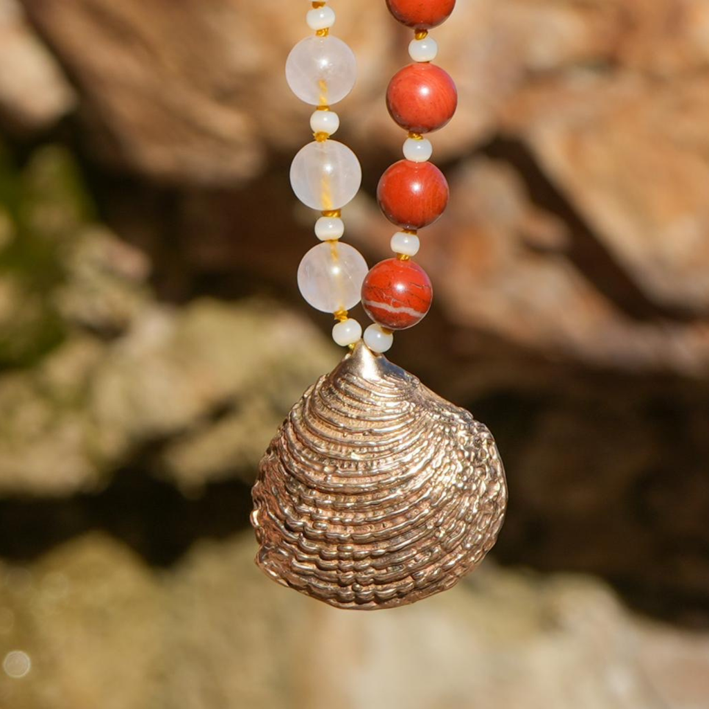 Rose Quartz & Red Jasper
